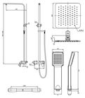 System prysznicowy natynkowy Apure (2)