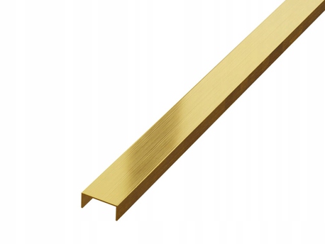 Listwa profil rektyfikowany złoty matowy 2x244cm (1)