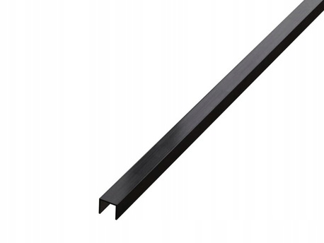 Listwa profil rektyfikowany czarny mat 1x244cm (1)