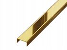 Listwa profil metalowy złoty połysk 4x270 cm (1)
