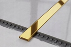 Listwa profil metalowy złoty połysk 4x270 cm (2)