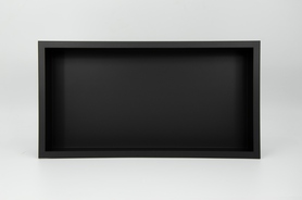 Półka łazienkowa wnękowa WALL BOX BLACK 60x30x7