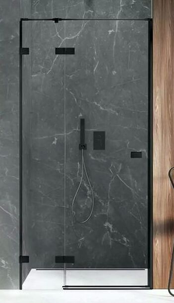Drzwi prysznicowe wnękowe Avexa Black (1)