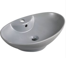 Umywalka ceramiczna KR139 Grey