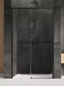 Drzwi prysznicowe wnękowe Prime Black New Trendy