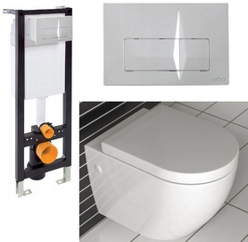 Stelaż WC 50cm + przycisk + Misa WC mini