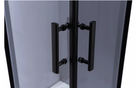 Kabina prysznicowa rozsuwana AR Black szkło dymione (3)