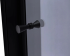 Drzwi prysznicowe AR Black szkło dymione (3)