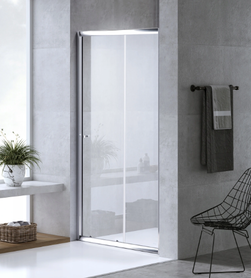 Drzwi prysznicowe AR chrom szkło transparent