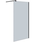 Ścianka prysznicowa Czarna 85,95,115 cm szkło 8mm. (5)